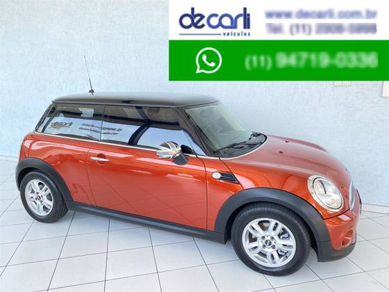 MINI ONE 1.6 16V GASOLINA 2P MANUAL MINI ONE 1.6 16V GASOLINA 2P MANUAL